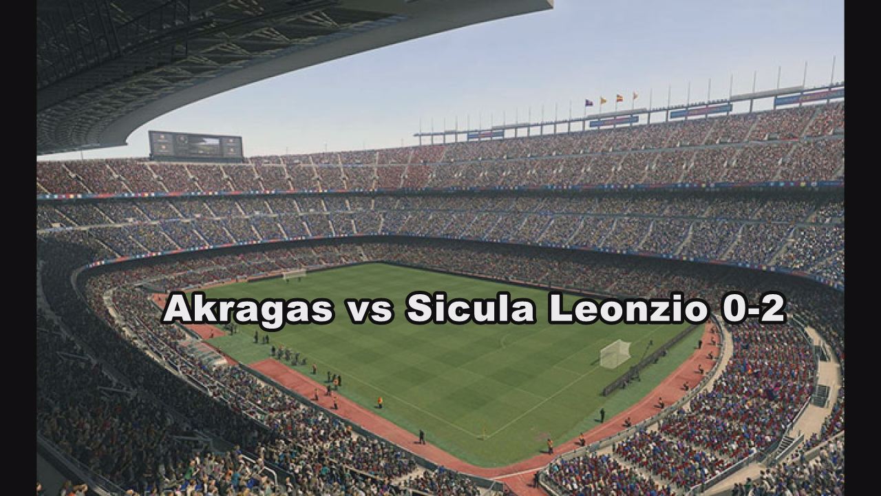Akragas vs Sicula Leonzio 0-2. Di Totò Bottone