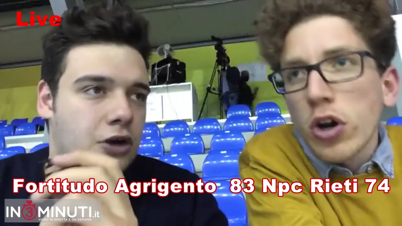 Fortitudo Agrigento vs Npc Rieti 83-74. Di Salvo Trifirò