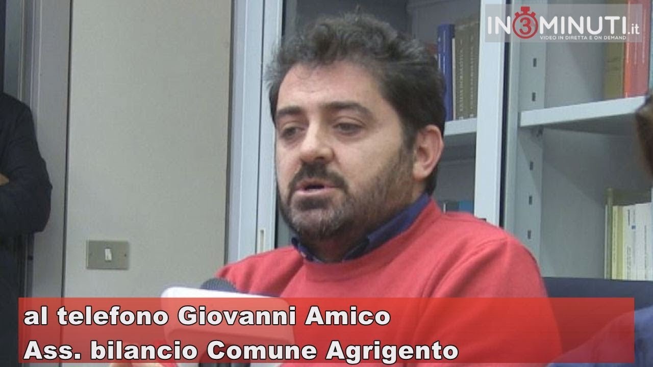 Giovanni Amico, assessore al bilancio Comune di Agrigento, si dimette o no?