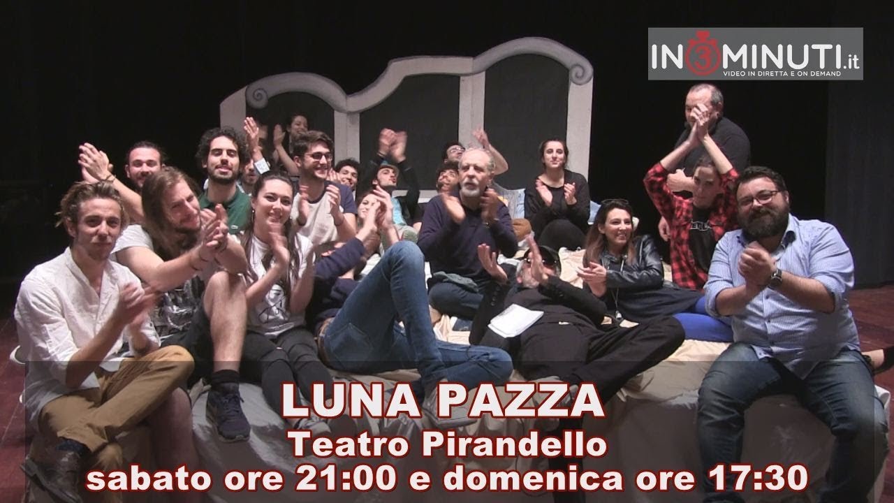 LUNA PAZZA di Gaetano Aronica, sabato e domenica al Teatro Pirandello