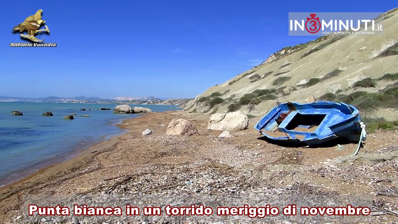 Punta bianca in un torrido meriggio di novembre. Di Antonio Vanadia