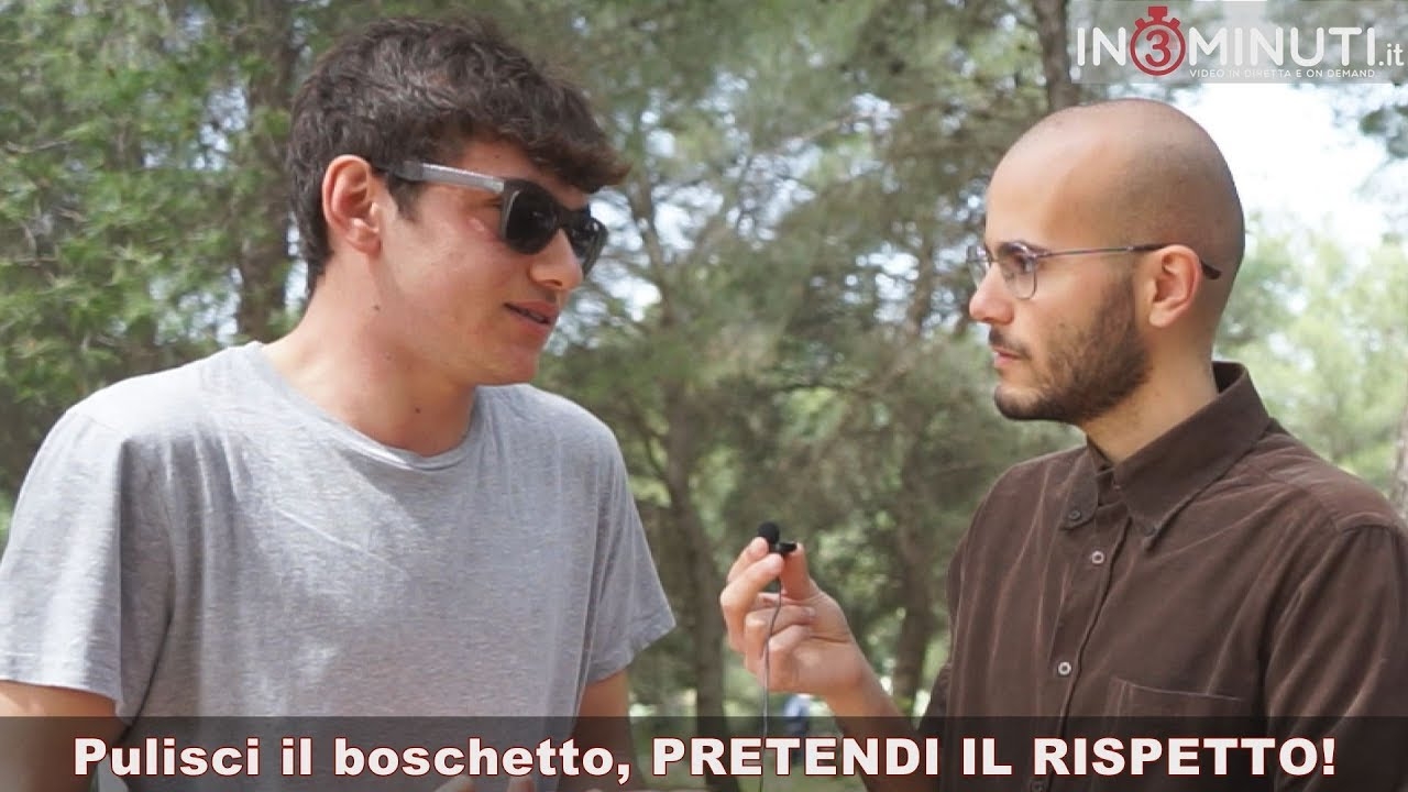 Pulisci il boschetto, PRETENDI IL RISPETTO, lanceremo una campagna per la trasparenza delle amministrazioni