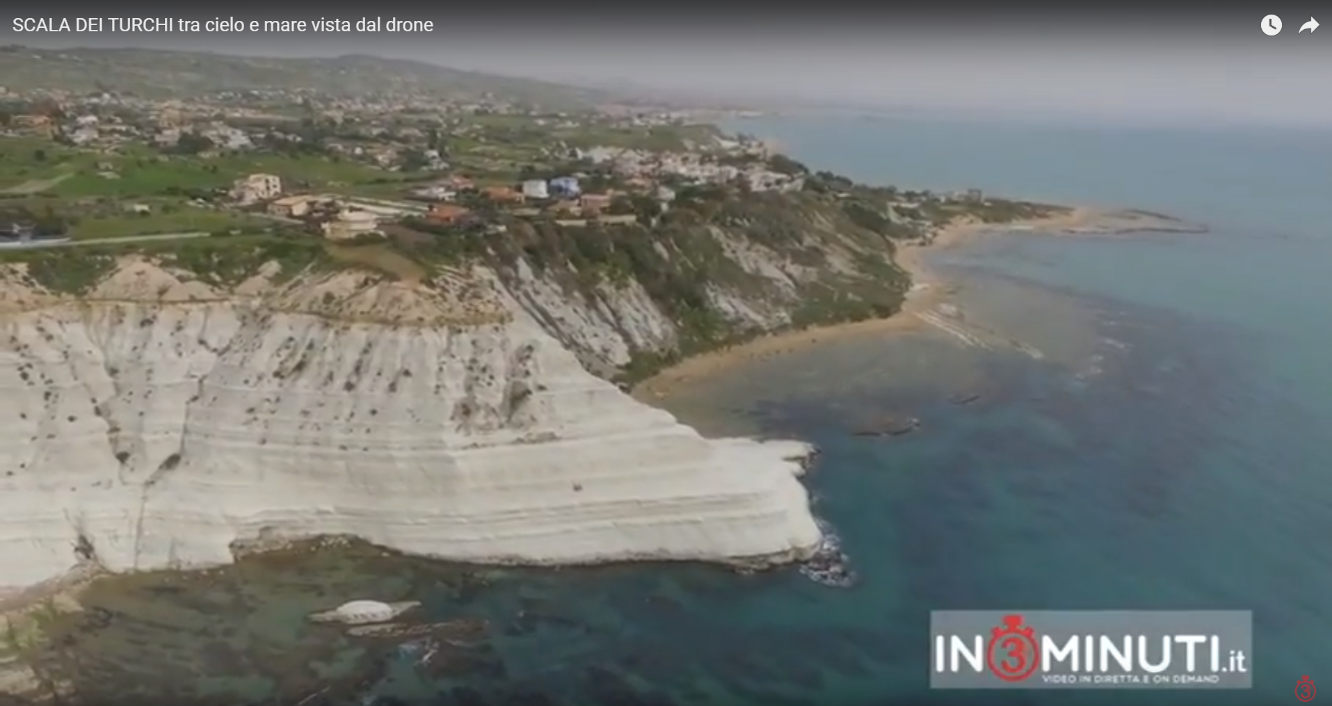 SCALA DEI TURCHI tra cielo e mare #drone