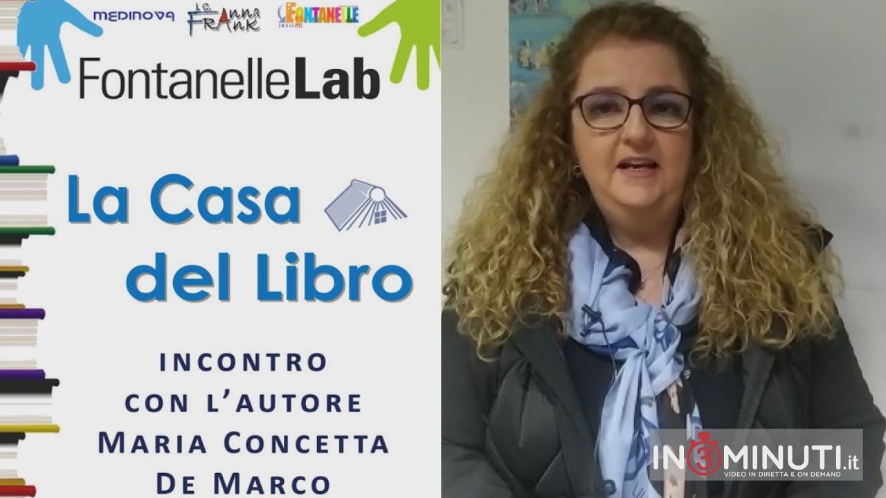 É la scrittrice Maria Concetta De Marco l’ospite del nuovo appuntamento con la “Casa del Libro”, nell’ambito dei Fontanelle Lab 📽