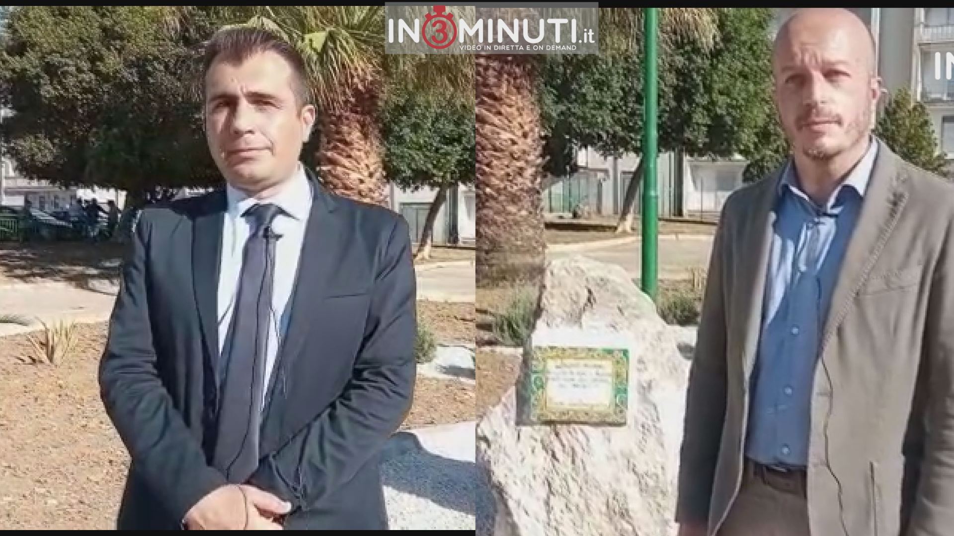 Inaugurato ieri pomeriggio a Fontanelle il “Giardino della Legalità” in ricordo del Giudice Rosario Livatino 📽 video inviati da Giovanna Neri