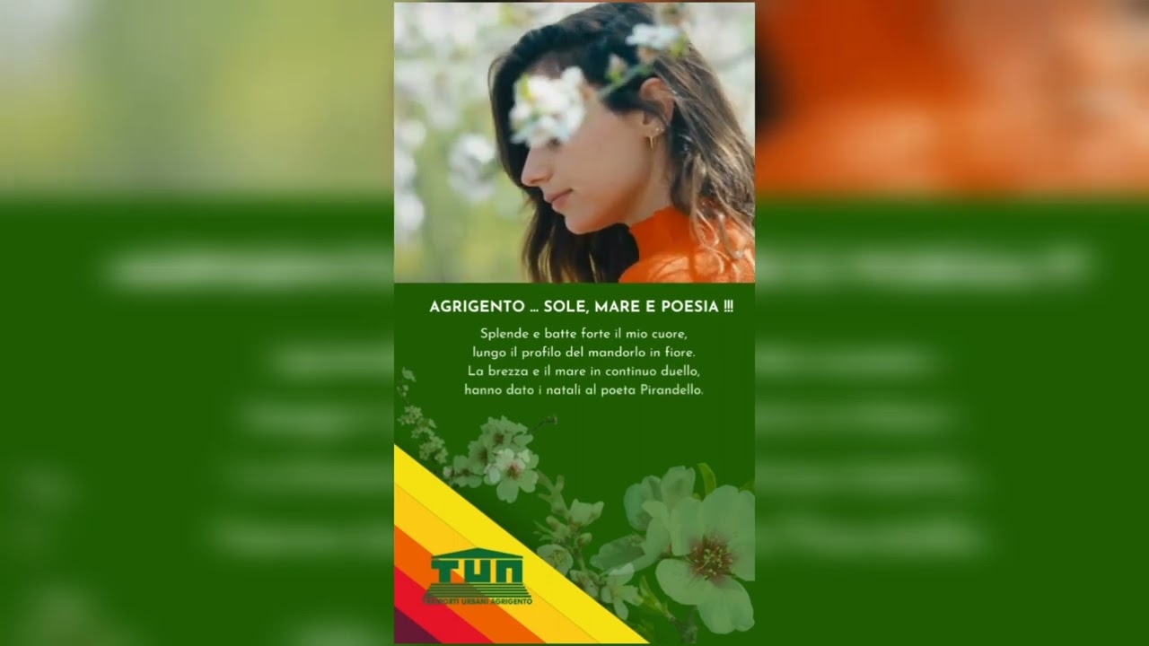 “Agrigento … Sole, Mare e Poesia!!!” Maddalena Collura celebra Agrigento Capitale della cultura 2025